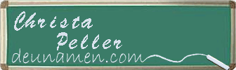 Christa Peller Visitenkarte